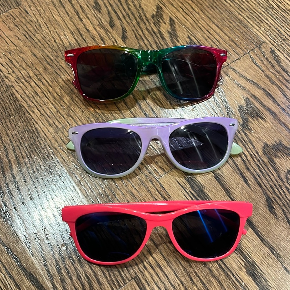 Little Girls Sunglasses Bundle Of 3
